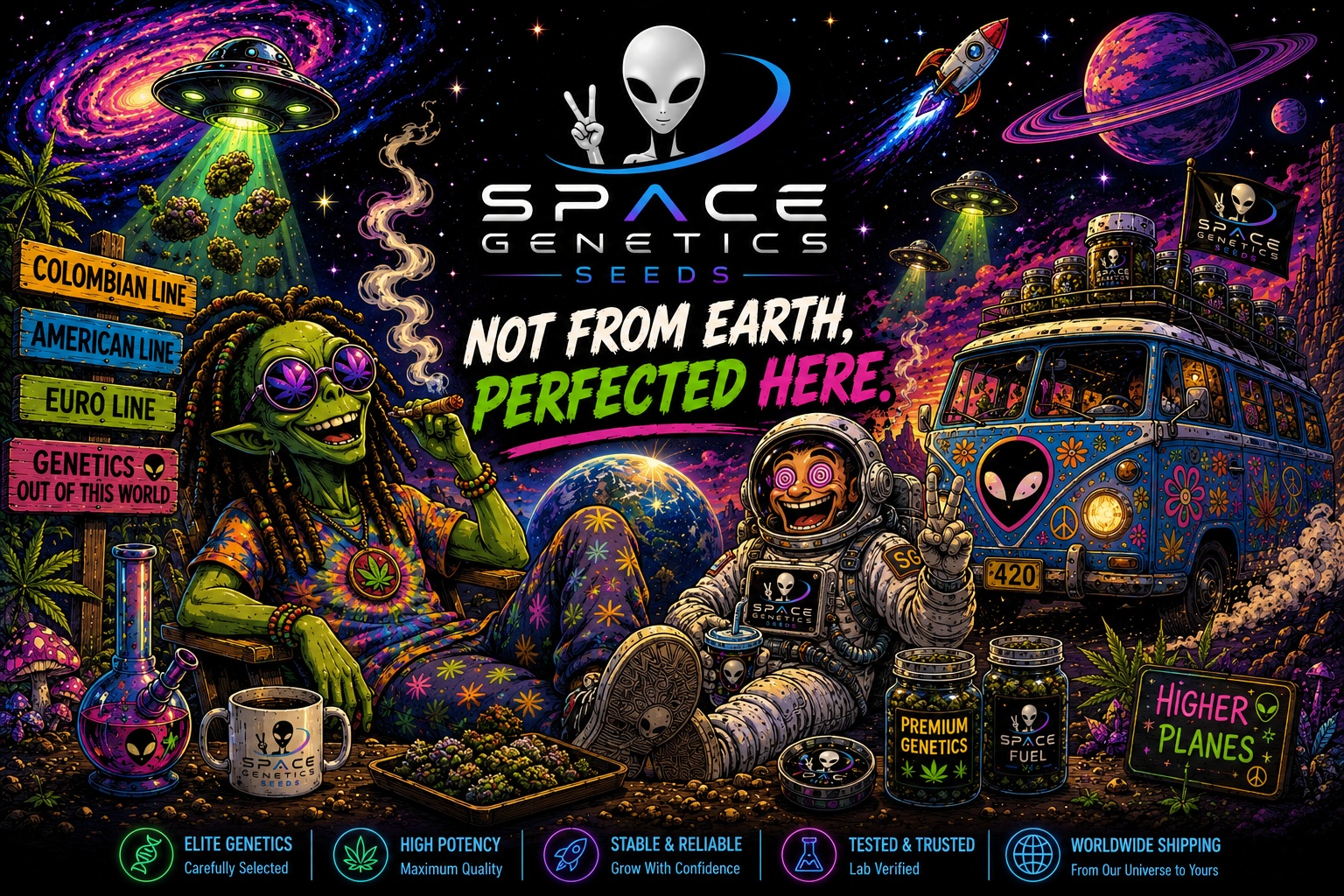 Space Genetics Seeds