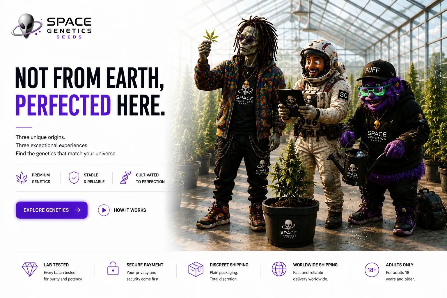 Space Genetics Seeds
